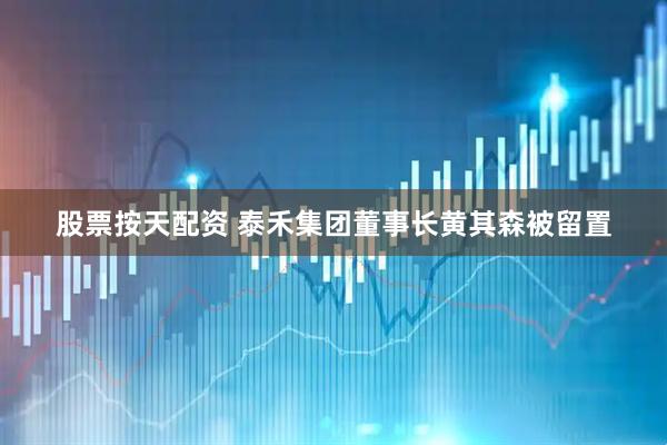 股票按天配资 泰禾集团董事长黄其森被留置